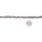 7mm Silvery Lavender Button Style Flower Beads Apx 48-50 Beads GB-BB03